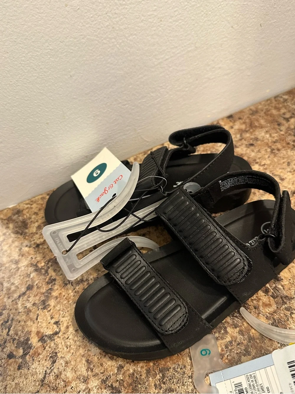 Cat & Jack Baby Blue Buckle Sandals